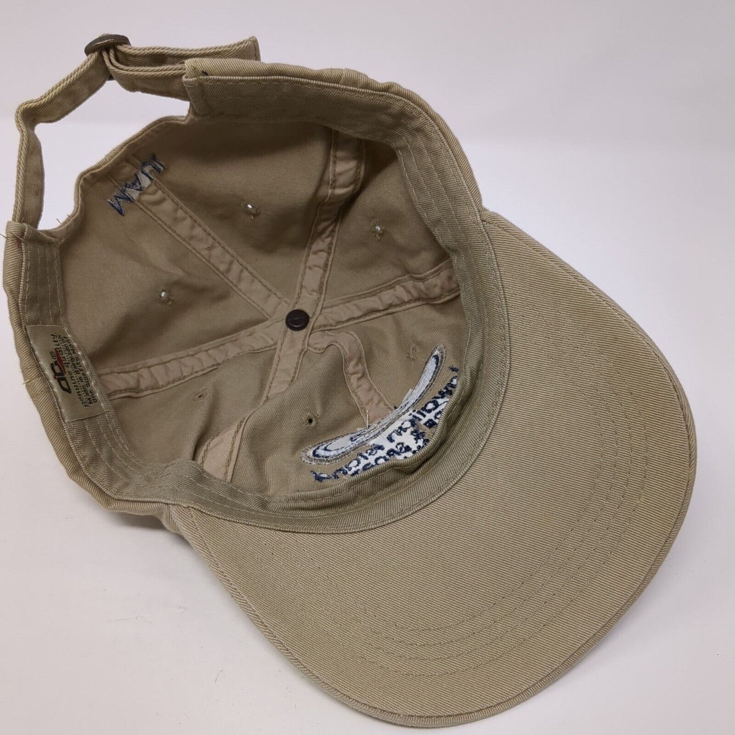 Hawaiian Island Surf & Sport Maui Slideback Hat Tan One Size Adjustable