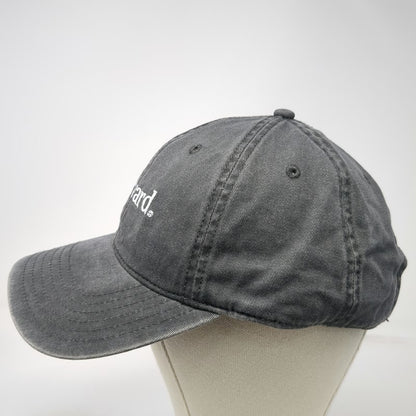 Quality Graphics Harvard Gray White One Size Baseball Cap Hat Slideback Twill