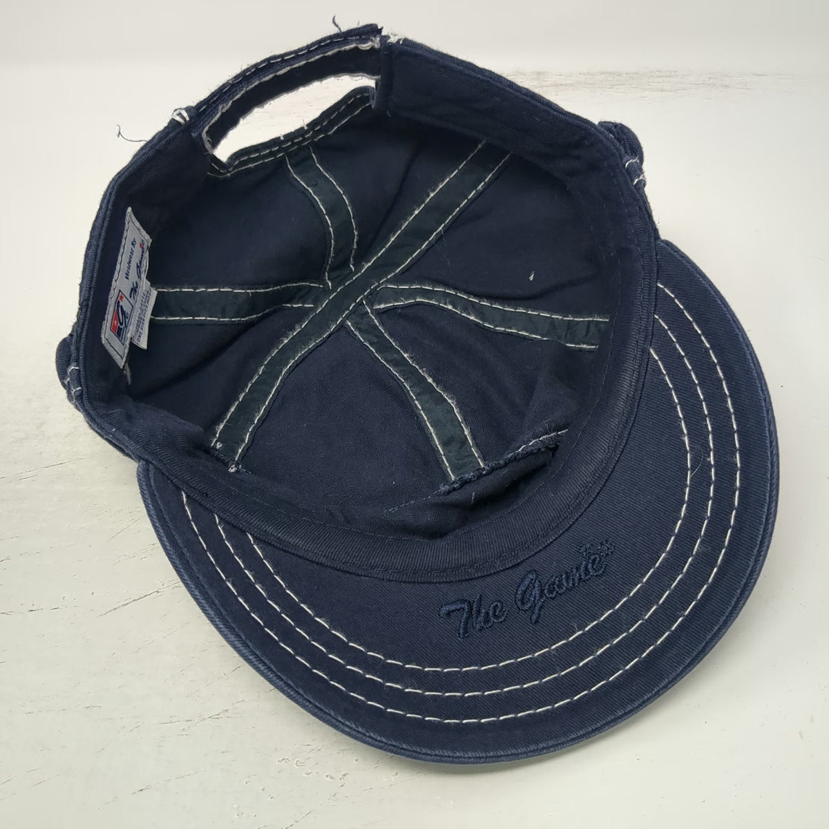 Quinnipiac Bobcats NCAA The Game Army Cap Blue One Size OS Contrast Stitching