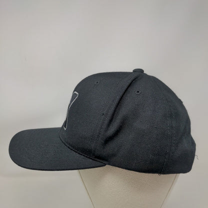 Suforia Snapback Hat Black One Size Embroidered The Classics Yupoong