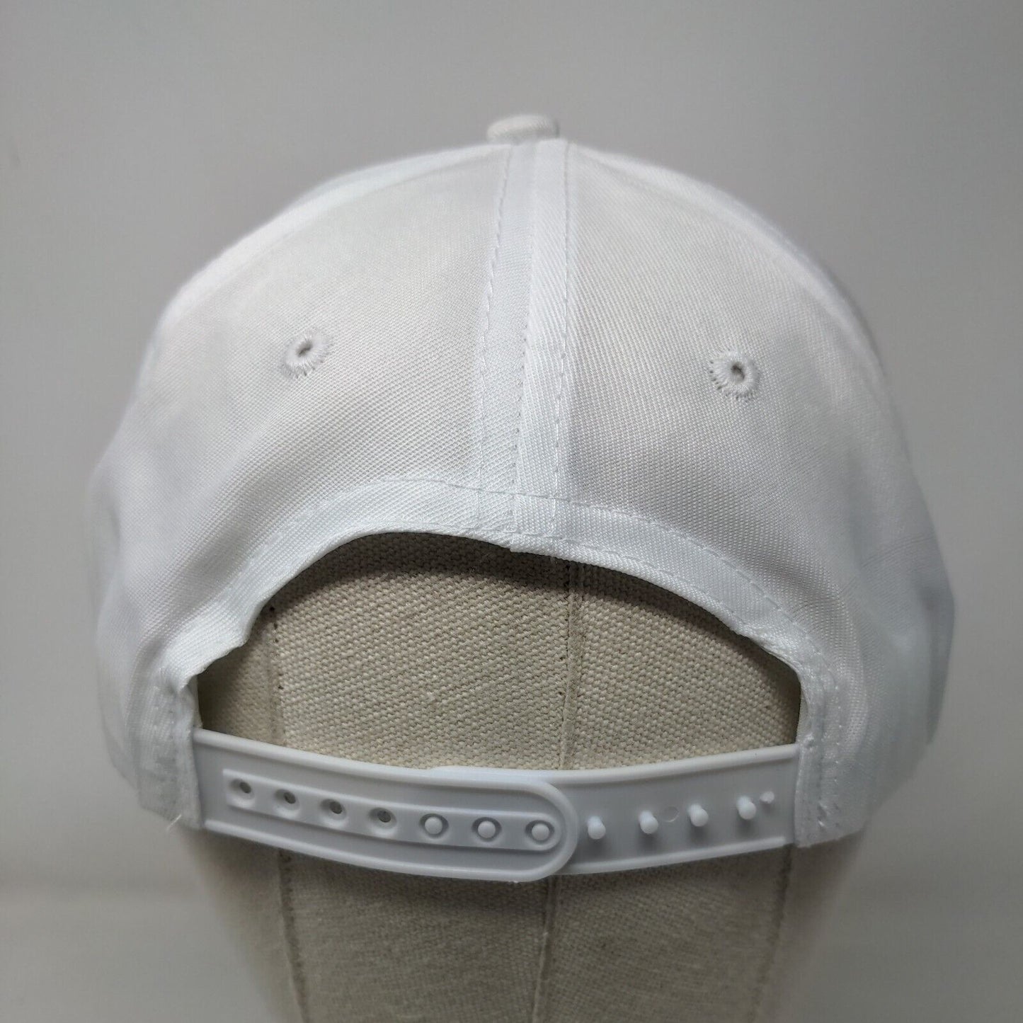 In God We Trust Snapback Hat White One Size Adjustable Patriotic American Flag