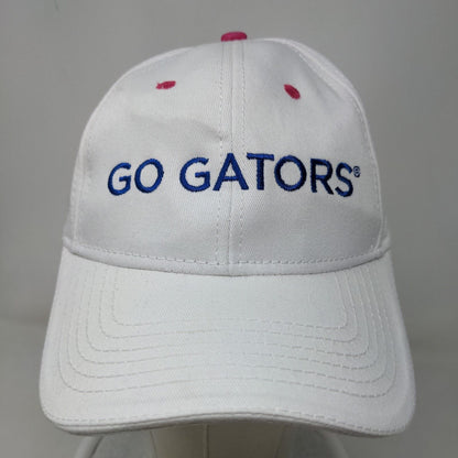 Unbranded Women's Strapback Hat White Embroidered Florida Gators Logo