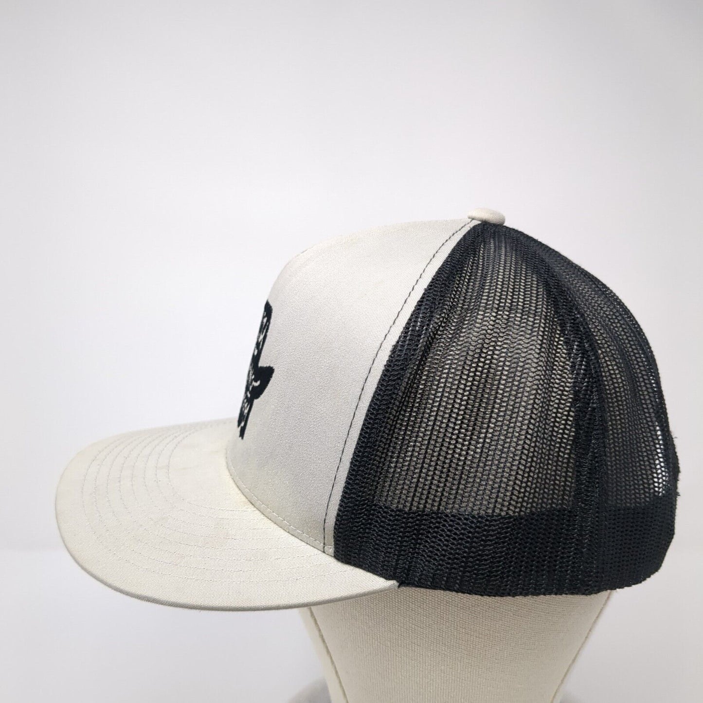 You Ain't No Cowboy Snapback Mesh Back Trucker Hat Gray One Size Yupoong