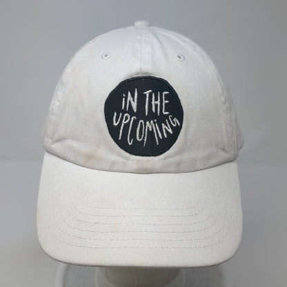 In The Upcoming Slideback Hat White One Size Adjustable Solid Outdoor
