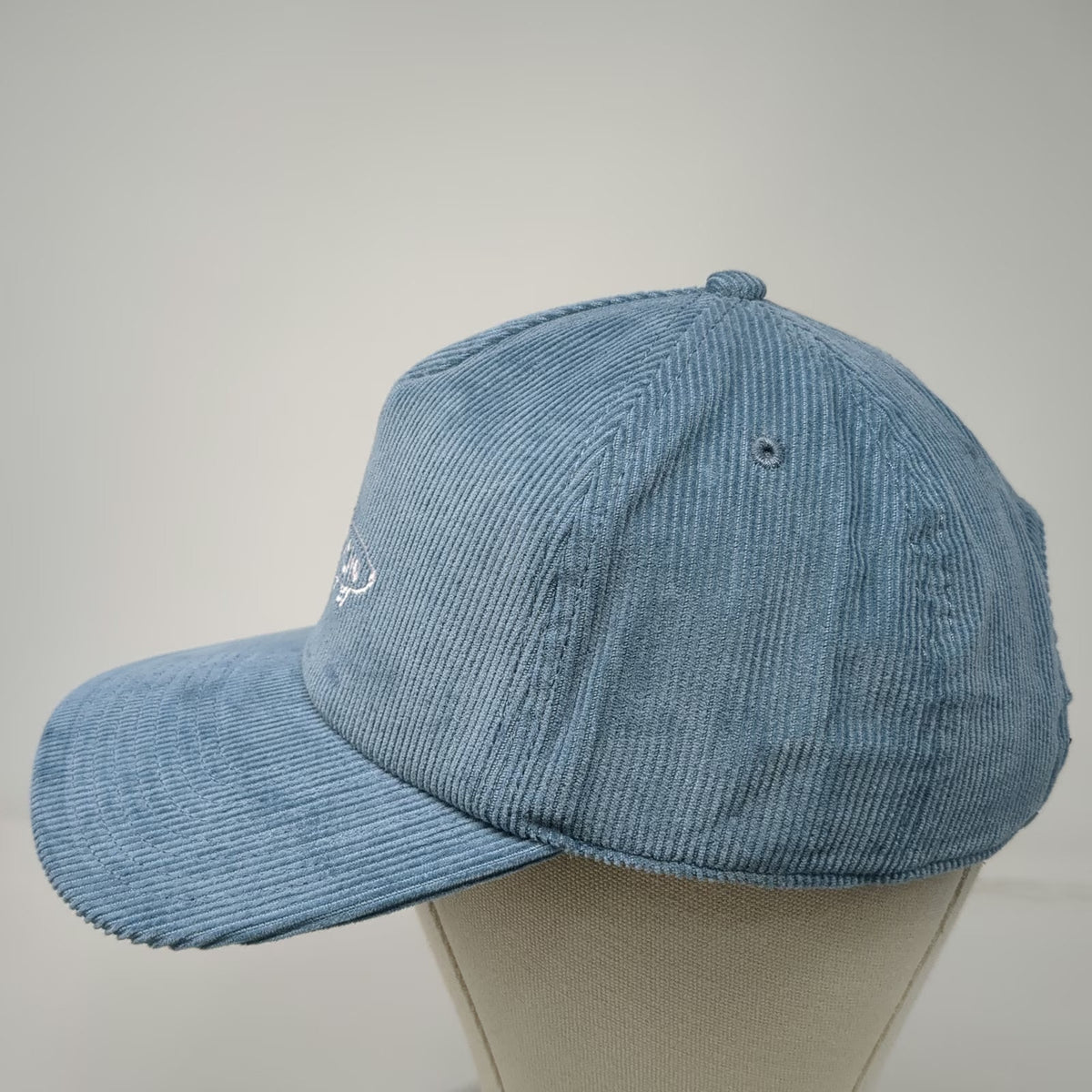 Poncho Outdoors Trucker Blue One Size Corduroy Tarpon Fish Hat Adjustable