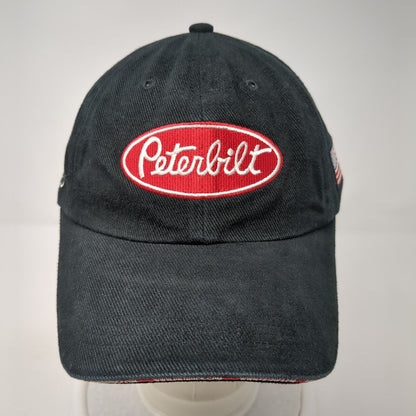 Peterbilt Of Sioux City Body Shop Strapback Hat Black OS Adjustable Embroidered
