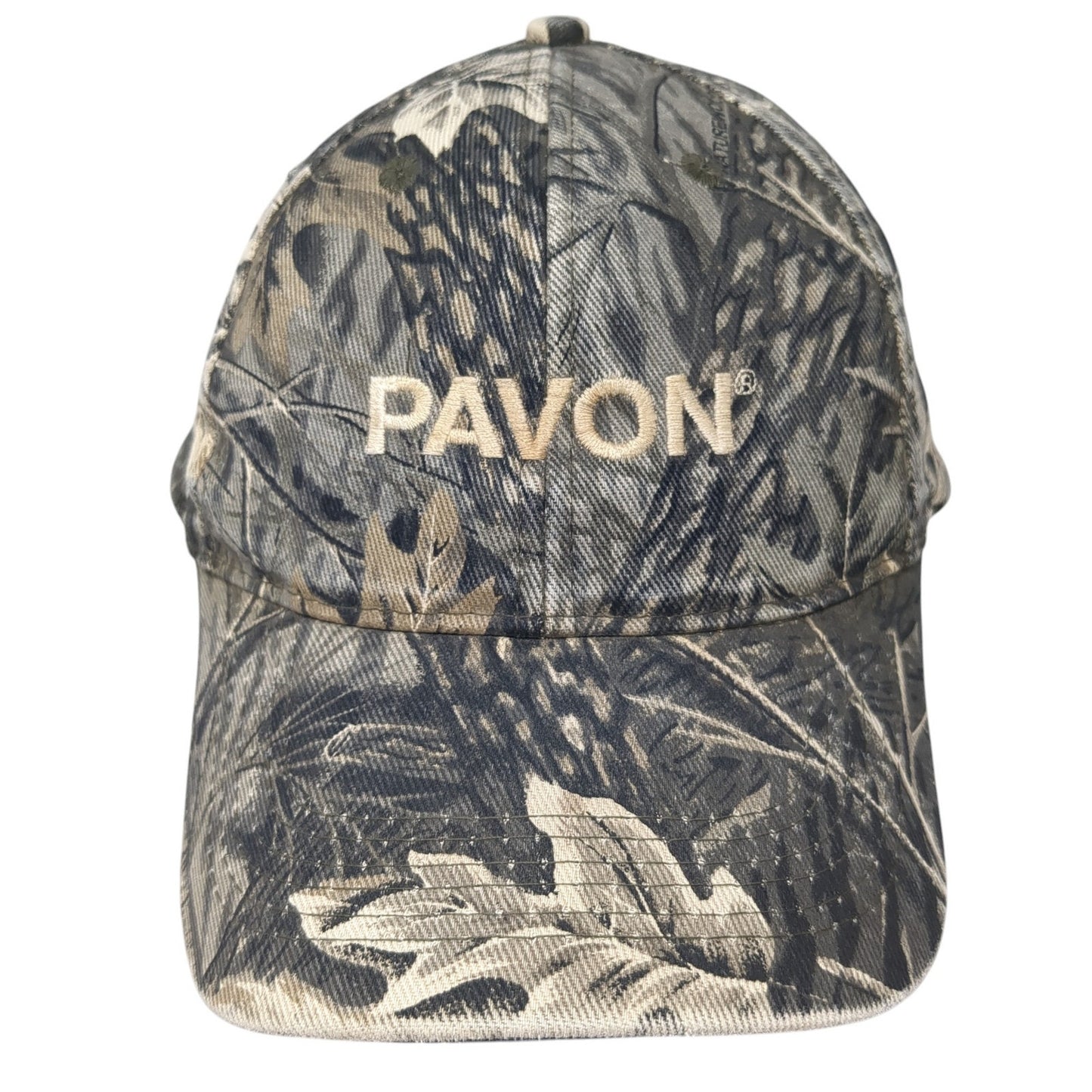 Pavon Strapback Hat Multicolor One Size Embroidered Camo Daystone