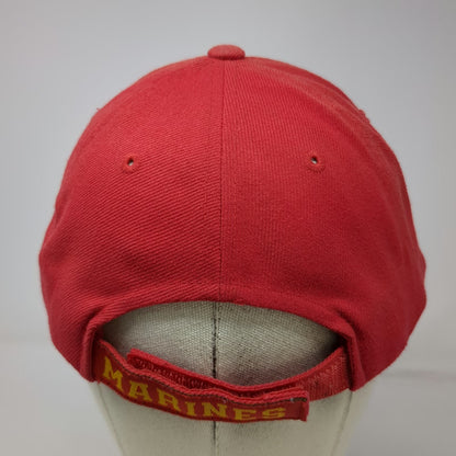 Rapid Dominance Baseball Cap Red Yellow OSFM Marines Embroidery Strapback Hat