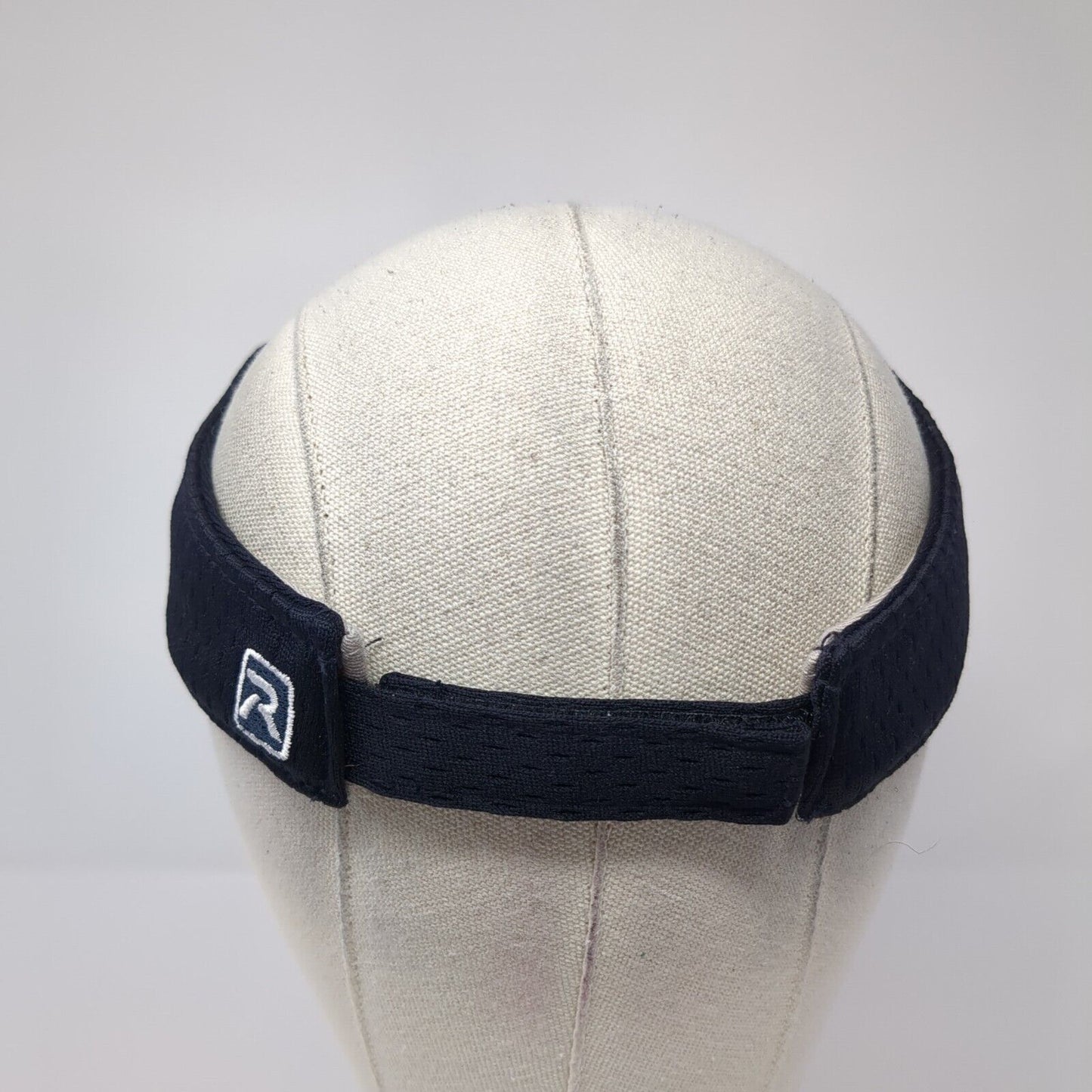 Letter S Golf Sun Visor Hat Blue Small Adjustable Embroidered Richardson