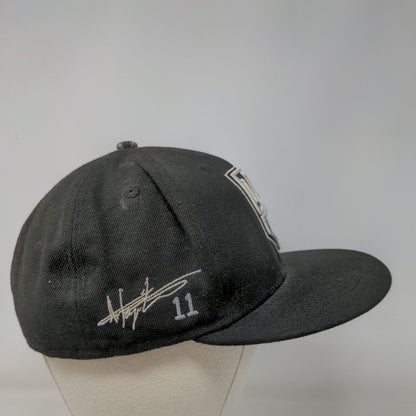 New Era Men's Fitted Hat Black 7 1/4 59Fifty NHL LA Kings Embroidered Logo