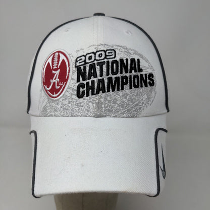 Nike Men's Strapback Hat White OSFA Official Locker Room Alabama Crimson Tide