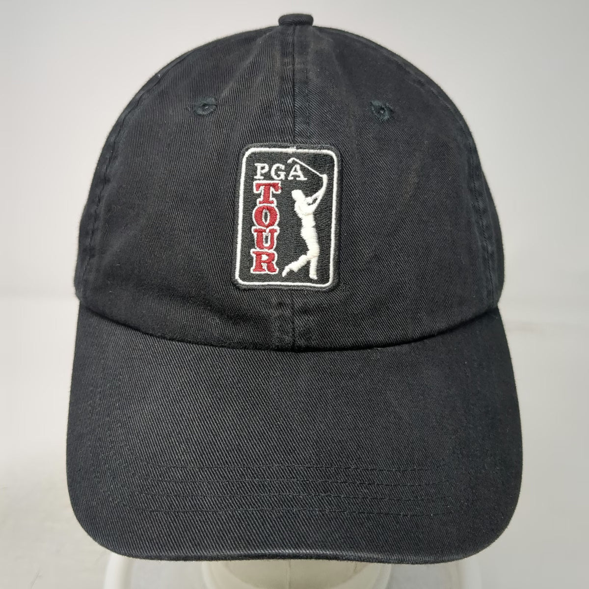 Ahead PGA Tour Baseball Cap Black One Size Golf Hat US Flag Strapback Extreme