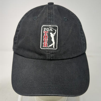 Ahead PGA Tour Baseball Cap Black One Size Golf Hat US Flag Strapback Extreme