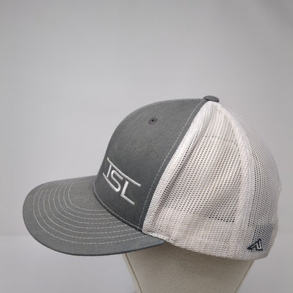 TSL Snapback Trucker Hat Gray OS Adjustable Mesh Back D Series Pacific Headwear