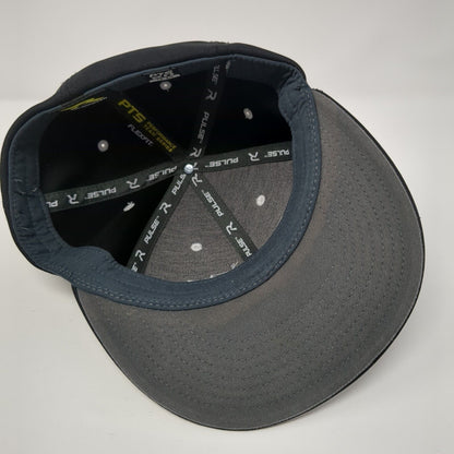 Richardson Fitted Hat Black XS/S Flexfit Performance Team Series Pulse 6 Panel
