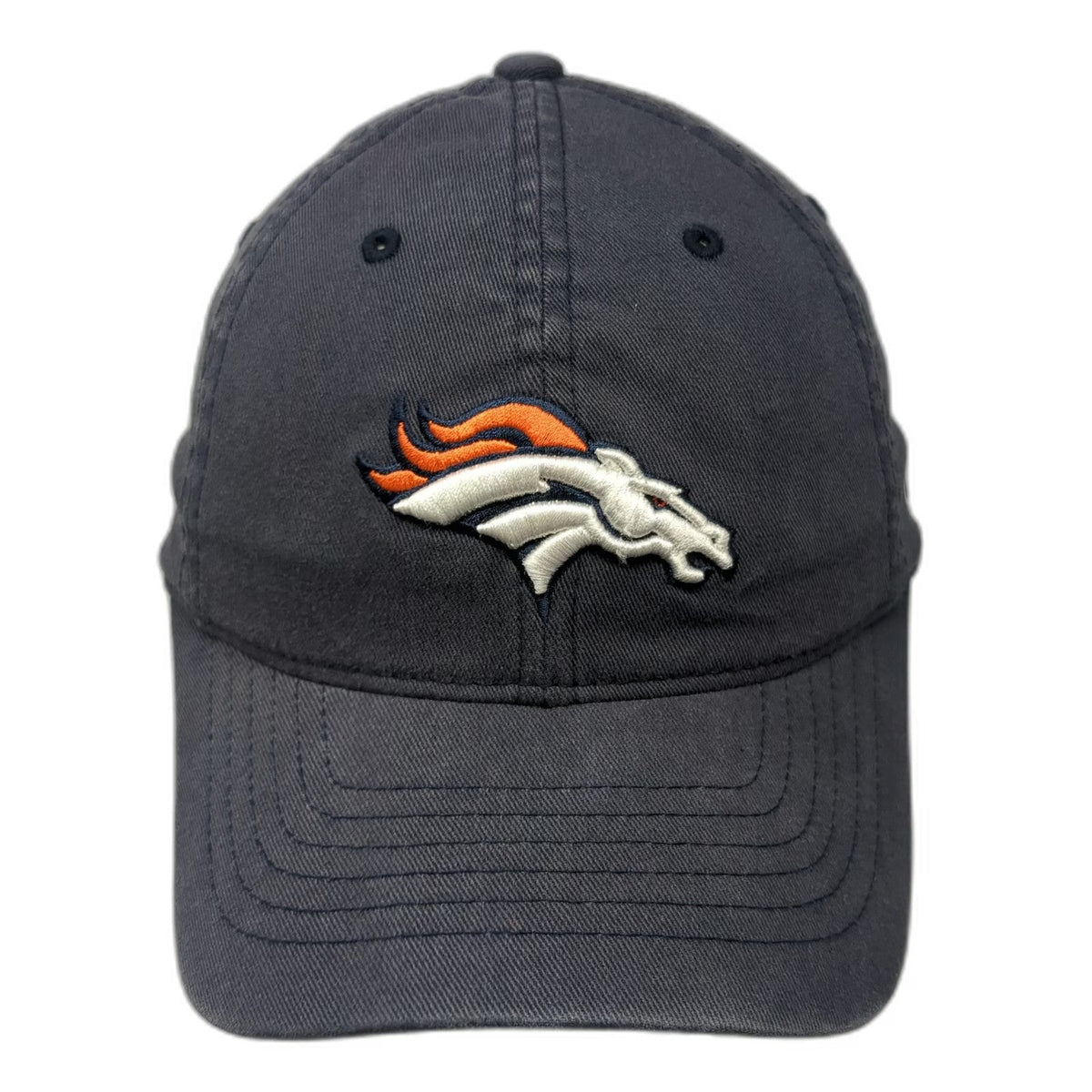 Reebok Denver Broncos NFL Cap Blue One Size Stretch Fit Embroidered Hat Logo