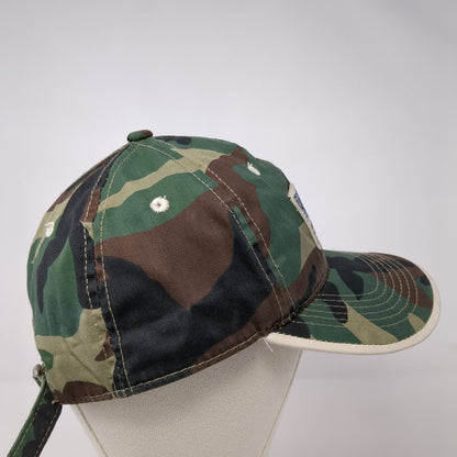 USA Flag Patch Slideback Hat Camo One Size Adjustable Signatures