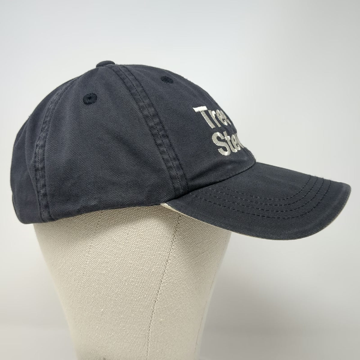 Port Authority Baseball Cap Blue One Size Boise Idaho Tree Steward Strapback Hat