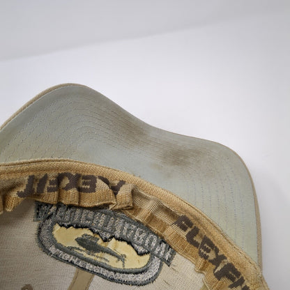 Flight Services A Flight Above Helicopter Training Fitted Hat Tan S/M Flexfit