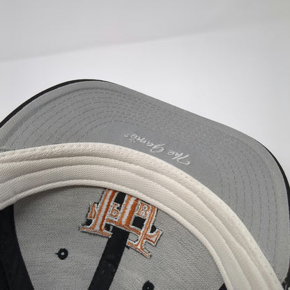 The Game Baseball Cap Black 7 Fitted UTPB University Pro Hat University of Texas