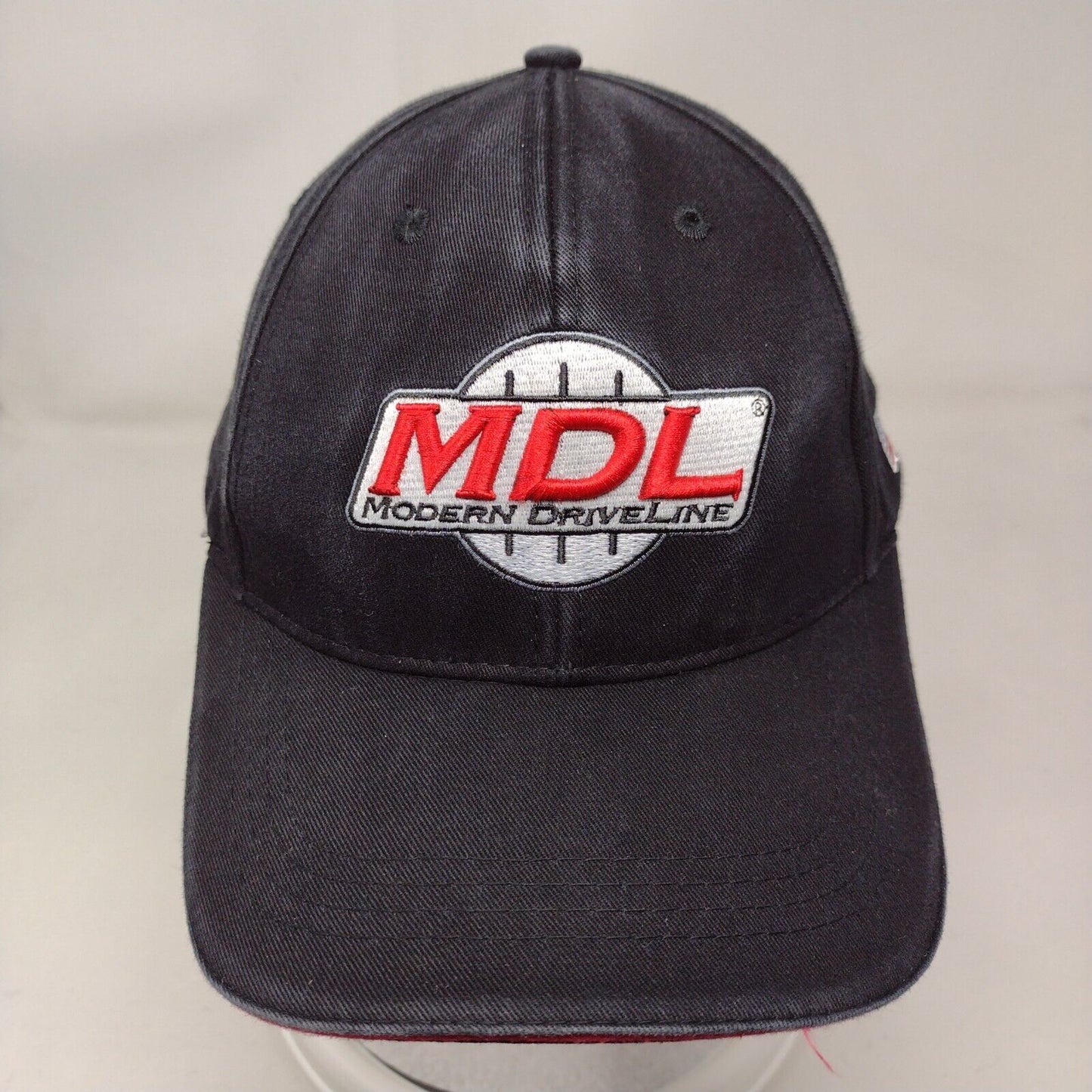 MDL Modern Driveline Strapback Hat Black OSFA Embroidered My Hat Guy