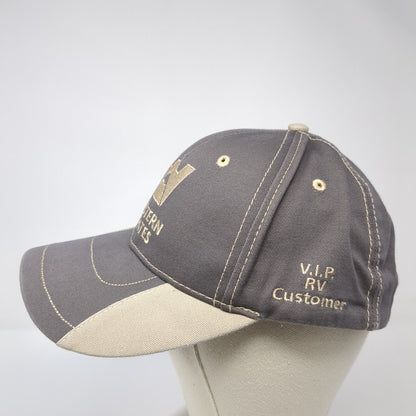 Western States VIP RV Customer Strapback Hat Gray OS Adjustable Embroidered BDA