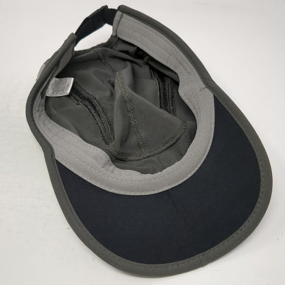 REI Baseball Cap Gray One Size Slideback Mesh Side Panels Outdoor Running Hat