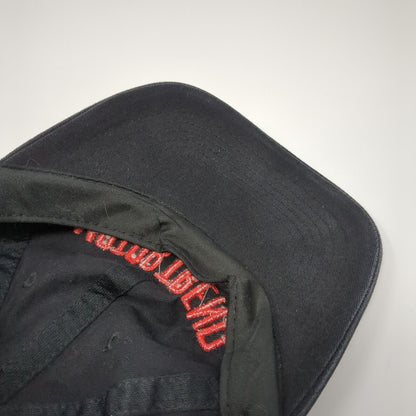 Motor Trend Strapback Hat Black One Size Adjustable Embroidered 6 Panel