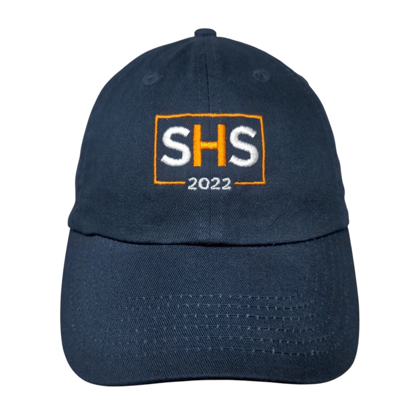 SHS 2022 Slideback Hat Blue One Size Adjustable Embroidered 6 Panel