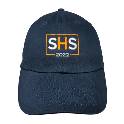 SHS 2022 Slideback Hat Blue One Size Adjustable Embroidered 6 Panel