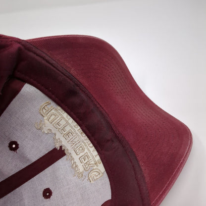 Auffenberg of Carbondale Strapback Hat Red One Size Adjustable Otto