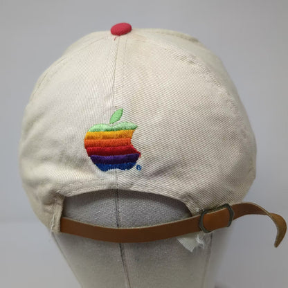 Future Shop Apple Computer Logo Electronics Beige Red Cap Hat Macintosh Vintage