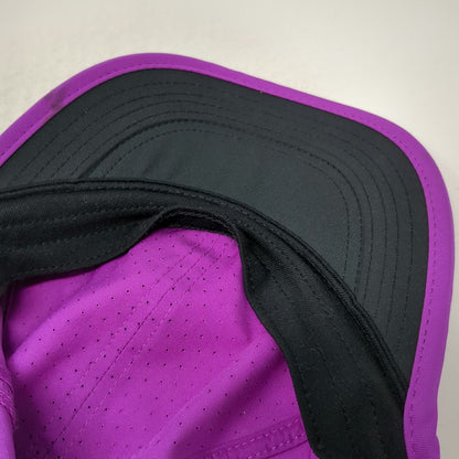 Nike Baseball Cap Purple One Size Dri-Fit Featherlight Swoosh Logo Strapback Hat