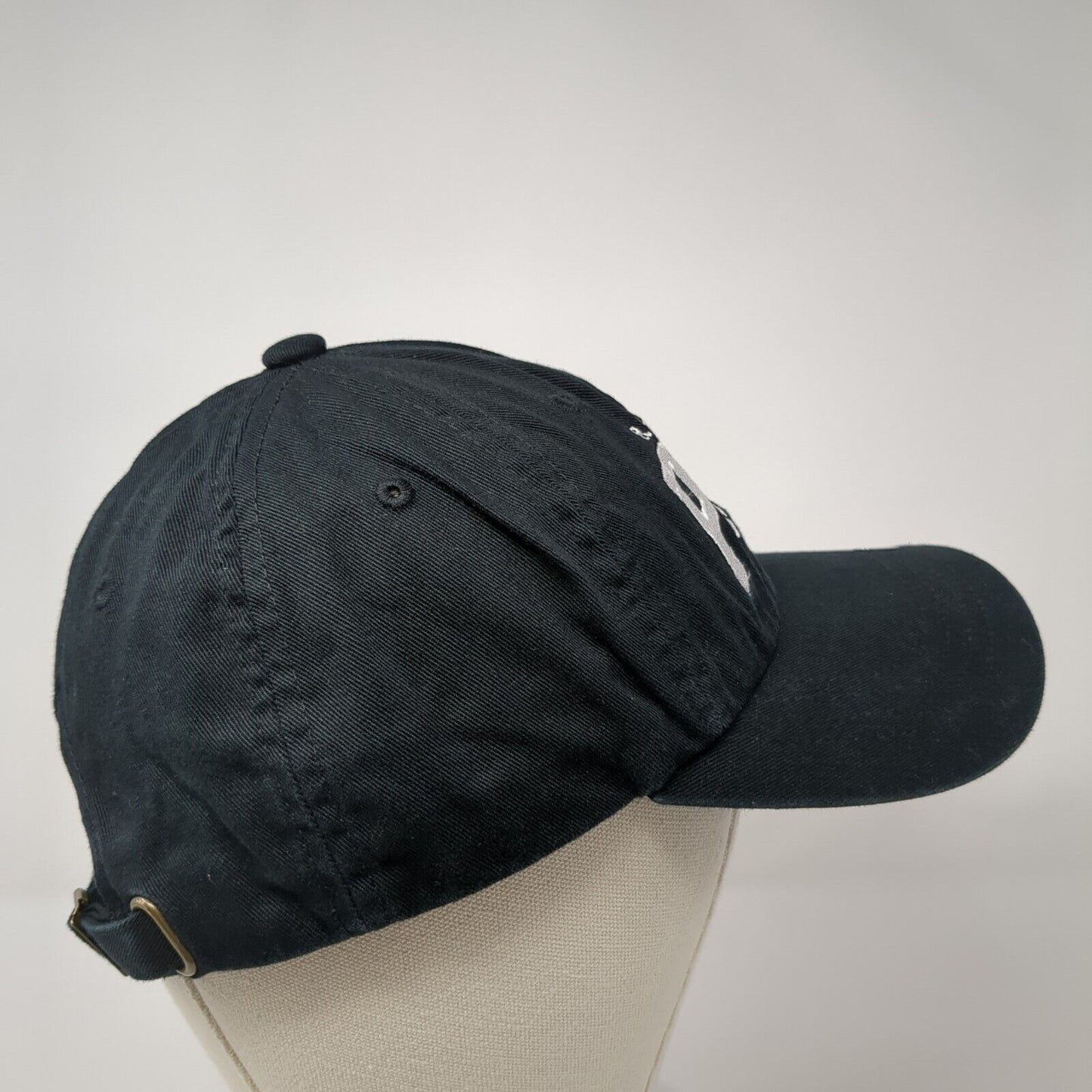 Rejection Pact Slideback Hat Black OS Adjustable Embroidered Classics Yupoong