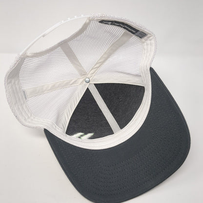Richardson Snapback 112 Trucker Hat Gray One Size Adjustable Mesh Back 6 Panel