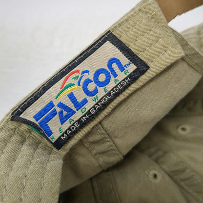 Falcon New Orleans Jazz Baseball Cap Beige One Size Leather Strapback Music Hat