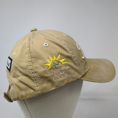 Titleist Baseball Cap Beige One Size Sunnyvale Golf Course Adjustable #1 Hat
