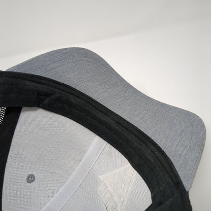 NLC Lineman.Edu Snapback Trucker Hat Gray OS Adjustable Mesh Back Richardson