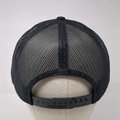 50 Years Idaho Governor's Cup Rope Trucker Hat Black One Size Mesh Back