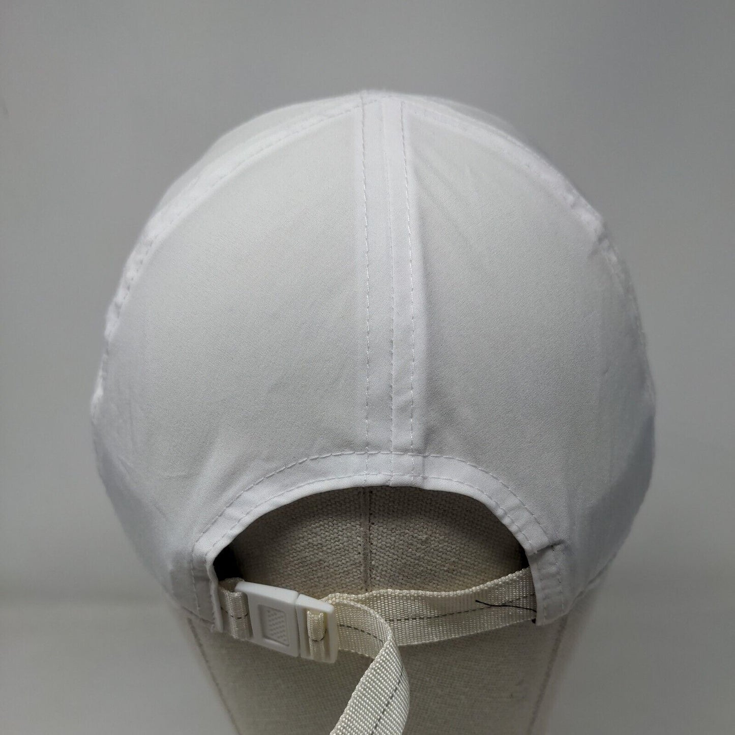Unbranded Slideback Hat Arctic White OSFM Adjustable Solid Blank