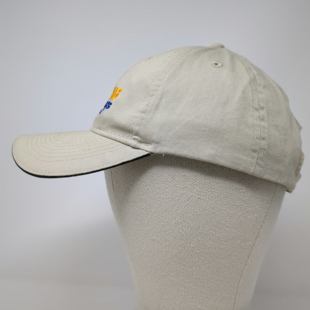Port & Company Roaring Springs Water Park Hat Beige One Size Baseball Cap