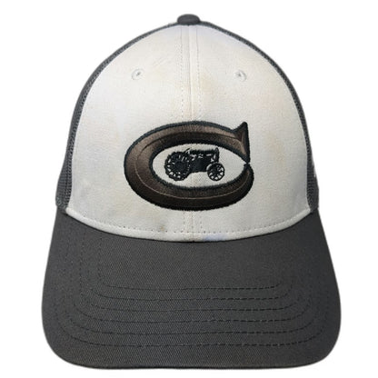Cap America Trucker Hat Gray One Size Snapback Mesh Chappell Tractor Embroidered