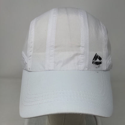 RBX Slideback Running Hat White One Size Adjustable Breathable Lightweight