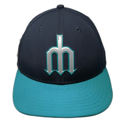 New Era MLB Seattle Mariners Baseball Cap One Size Blue Green Trident 2018 AZ