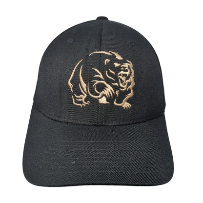 Grizzle Drywall Fitted Hat Black S-M Embroidered Solid Flexfit Yupoong