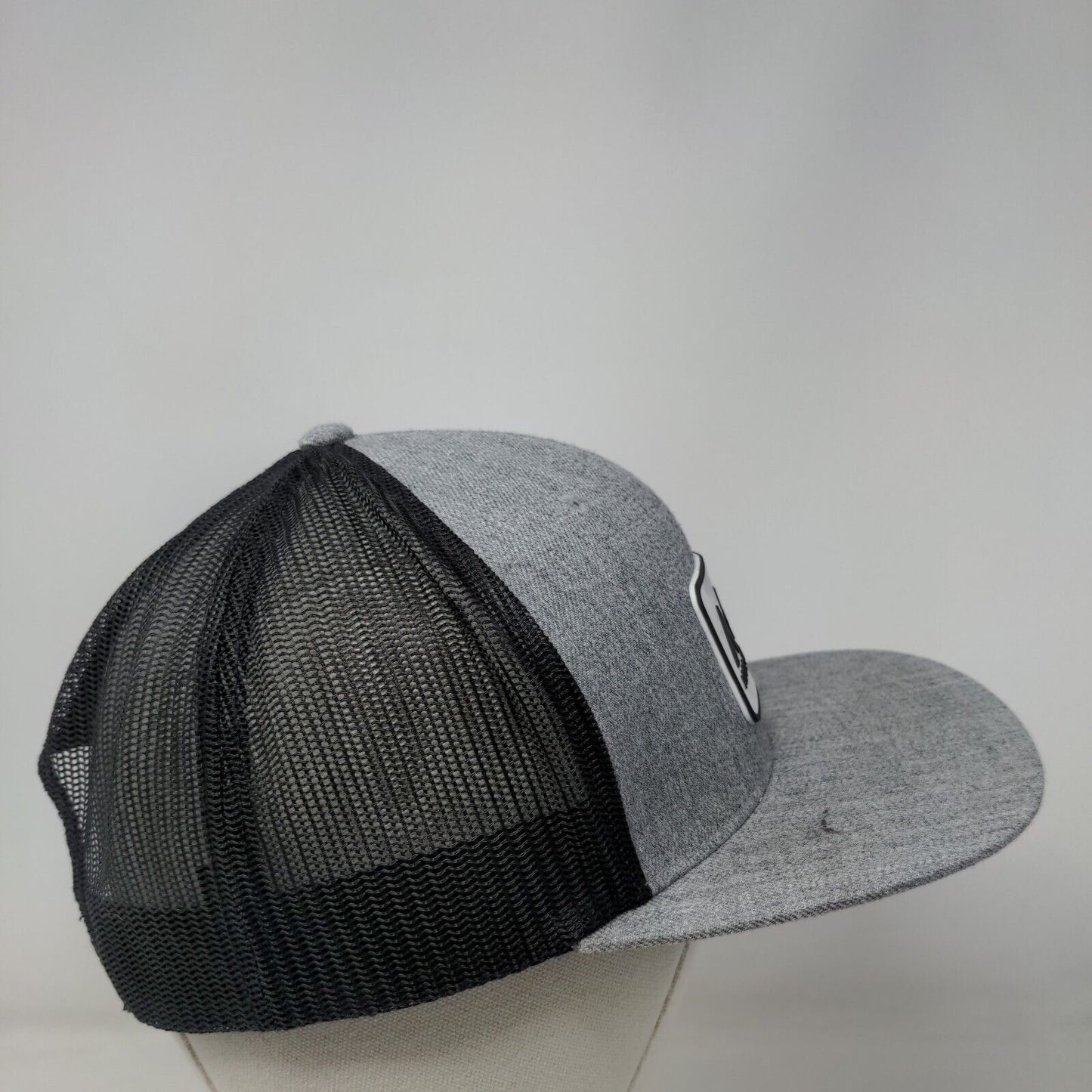 Add 2 Performance Patch Snapback Trucker Hat Gray One Size Mesh Back