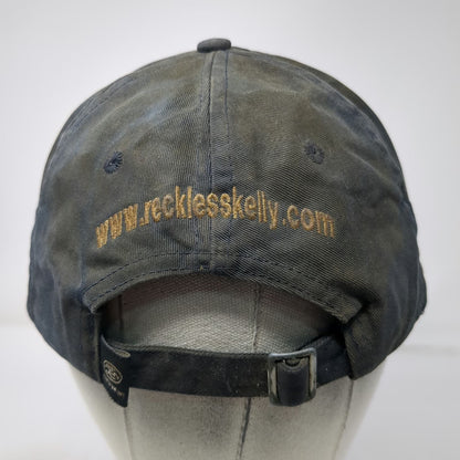 Udamon Reckless Kelly Band Baseball Cap Blue One Size Slideback Faded Hat