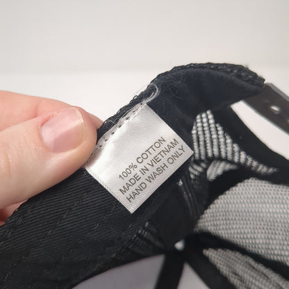 Horsepower Is Our Superpower Snapback Trucker Hat Gray One Size Mesh Back