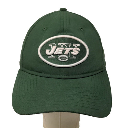 New Era Men's Slideback Mesh Back Hat Green New York Jets Embroidered Logo