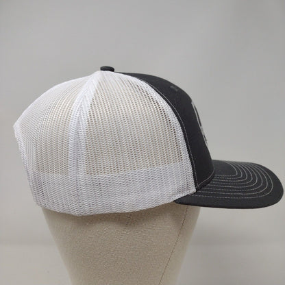 Payne Farms Snapback Mesh Back Trucker Hat Gray OSFA Embroidered